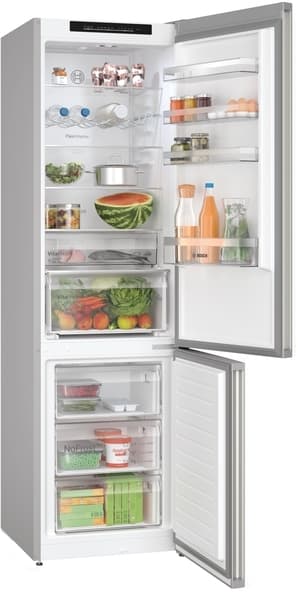 Bosch Kjøleskap/fryser kombinasjon KGN392IDF (inox-easyclean)