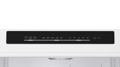 Bosch Kjøleskap/fryser kombinasjon KGN39VXCT (black inox-antifingerprint)