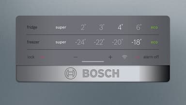 Bosch Series 4 kombiskap KGN397LEQ (Inox)