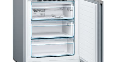 Bosch Kjøleskap/fryser kombinasjon KGN49XLEA (inox-look)
