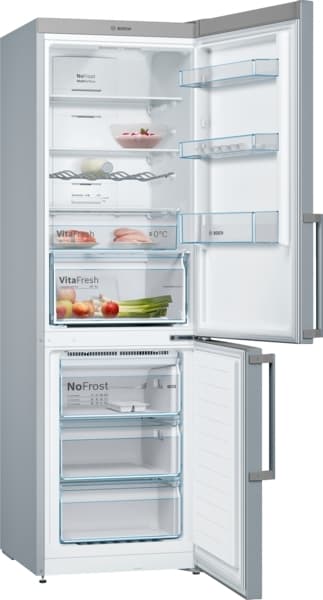 Bosch Series 4 kombiskap KGN36XLER (inox)