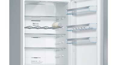 Bosch Series 4 kombiskap KGN397LEQ (Inox)