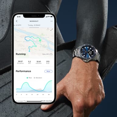 Withings ScanWatch Horizon smartklokke 43mm (blå)