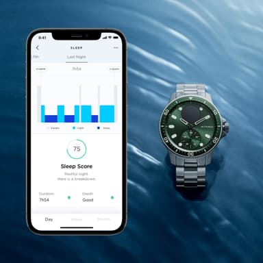Withings ScanWatch Horizon smartklokke 43mm (grønn)