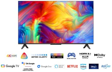 TCL 43'' 4K LED Google TV