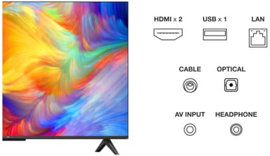 TCL 43'' 4K LED Google TV