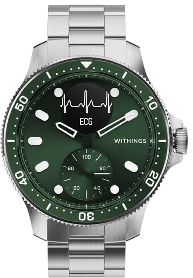 Withings ScanWatch Horizon smartklokke 43mm (grønn)