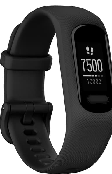 Garmin Vivosmart 5 aktivitetsarmbånd S/M (sort)
