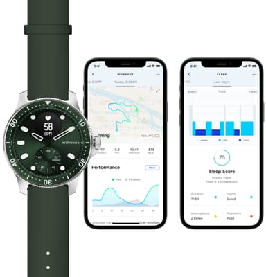 Withings ScanWatch Horizon smartklokke 43mm (grønn)
