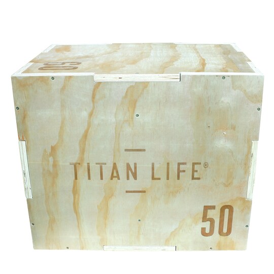 TITAN LIFE PRO Plyo Box Wood