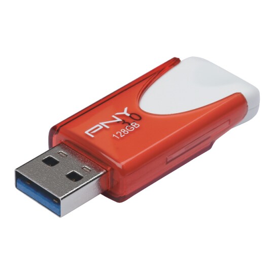 PNY Attache 4 USB 3.0 minnepenn 128 GB