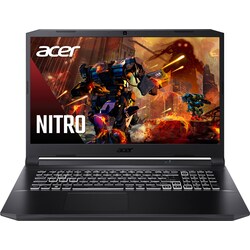 Acer Nitro 5 i5-11/16/512/3050Ti/144Hz 17,3" bærbar gaming-PC