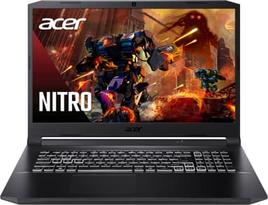 Acer Nitro 5 i5-11/8/512/3050/144Hz 17,3" bærbar gaming-PC