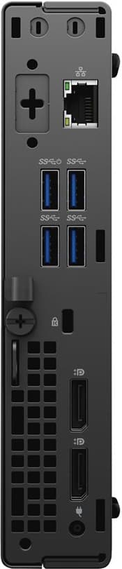 Dell OptiPlex 3090 MFF i3/8/256GB stasjonær mini-PC (sort)