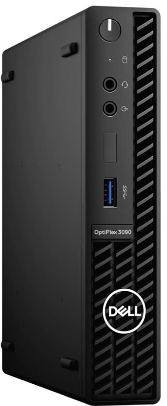 Dell OptiPlex 3090 MFF i3/8/256GB stasjonær mini-PC (sort)