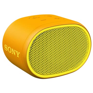 Sony bærbar høyttaler SRS XB01 (gul) Høyttalere Elkjøp Sony trådløs høyttaler SRS XB01, hvit | Telenor Nettbutikk