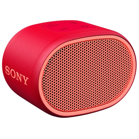 Sony bærbar høyttaler SRS-XB01 (rød)