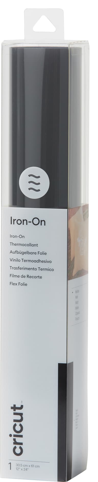 Cricut Everyday Iron-On strykeark 30x60cm (sort)
