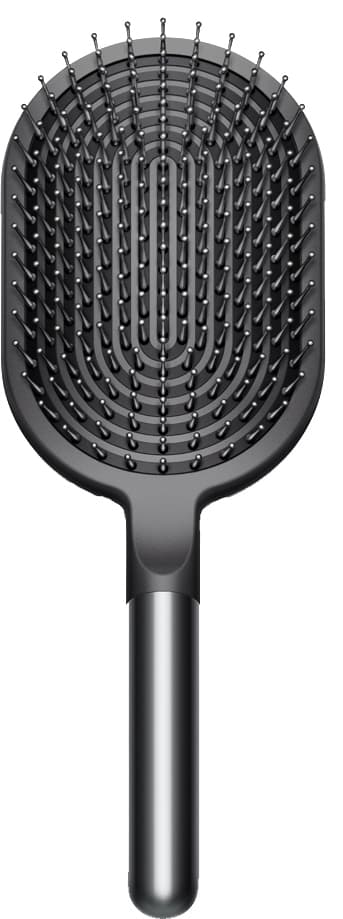 Dyson paddle børste 971056-01 (Nikkel/Sort)