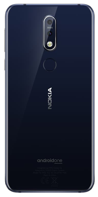 Nokia 7.1 smarttelefon (midnight blue)