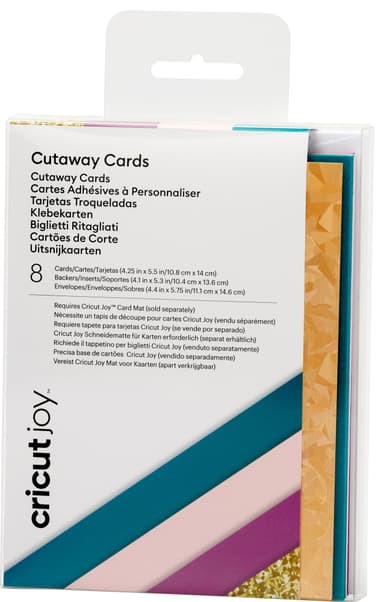 Cricut Joy Cut-Away kort A2 8-pakk (corsage)