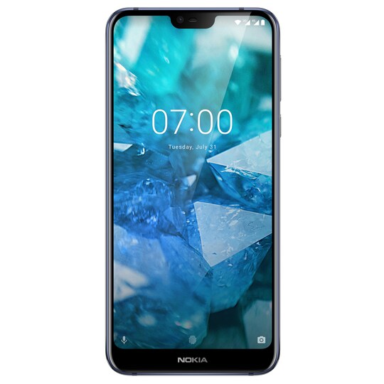 Nokia 7.1 smarttelefon (midnight blue)