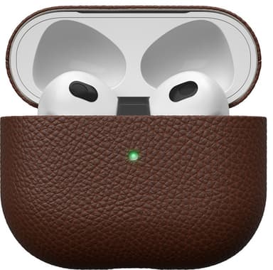 PodSkinz Artisan AirPods 3 ladeetui (naturlig brun)