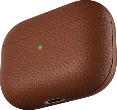 PodSkinz Artisan AirPods Pro ladeetui (naturlig brun)