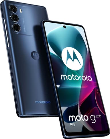 Motorola Moto G200 smarttelefon 8/128GB (stellar blue)