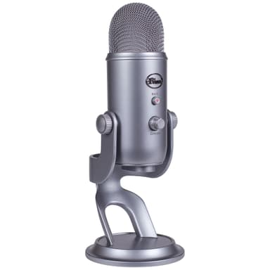 Blue Yeti mikrofon (space gray) Mikrofon Elkjøp Blue Microphones Elkjøp