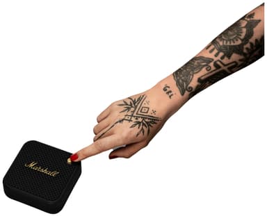 Marshall Willen trådløs bærbar høyttaler (black/brass)