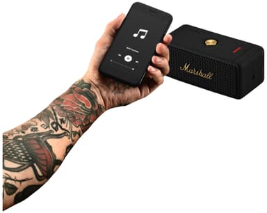 Marshall Emberton II trådløs bærbar høyttaler (black/brass)