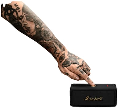 Marshall Emberton II trådløs bærbar høyttaler (black/brass)