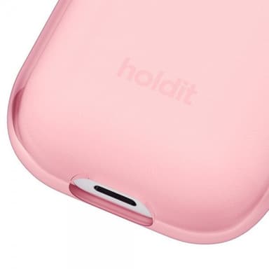 holdit AirPods 1/2 Deksel Seethru Bright Pink
