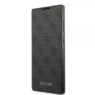 Guess Samsung Galaxy S22 Ultra Etui 4G Logo Grå