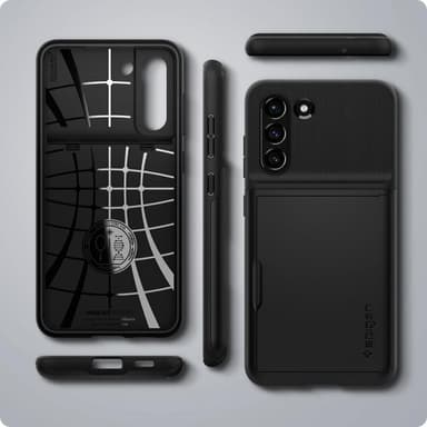 Spigen Samsung Galaxy S21 FE Deksel Slim Armor CS Svart