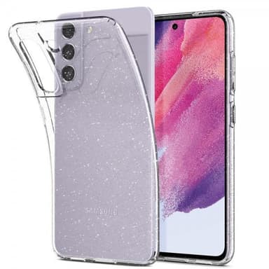 Spigen Samsung Galaxy S21 FE Deksel Liquid Crystal Glitter Crystal Quartz