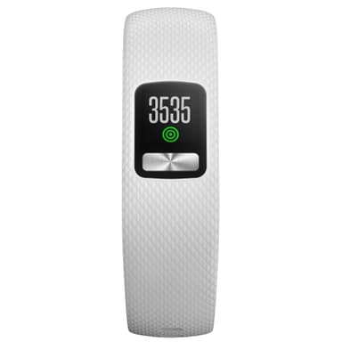 Garmin Vivofit 4 aktivitetsarmbånd S/M (hvit)