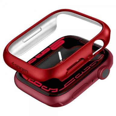 Spigen Apple Watch 45mm Deksel Thin Fit Metallic Red