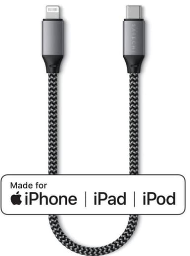 Satechi USB-C til Lightning-kabel 25 cm