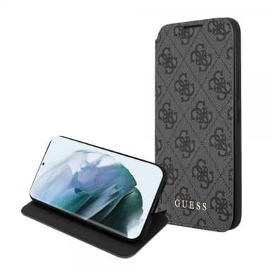 Guess Samsung Galaxy S22 Plus Etui 4G Logo Grå