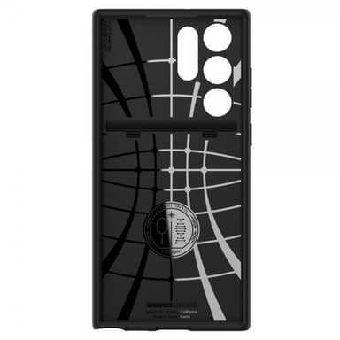 Spigen Samsung Galaxy S22 Ultra Deksel Slim Armor CS Svart