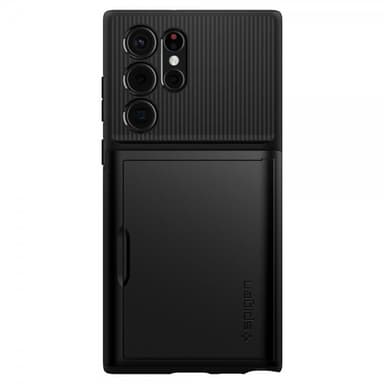 Spigen Samsung Galaxy S22 Ultra Deksel Slim Armor CS Svart