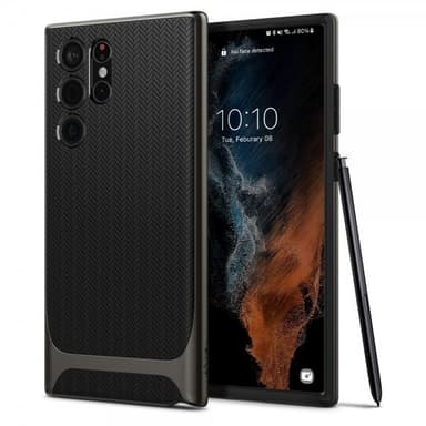 Spigen Samsung Galaxy S22 Ultra Deksel Neo Hybrid Gunmetal