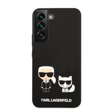 Karl Lagerfeld Samsung Galaxy S22 Plus Deksel Karl & Choupette Svart