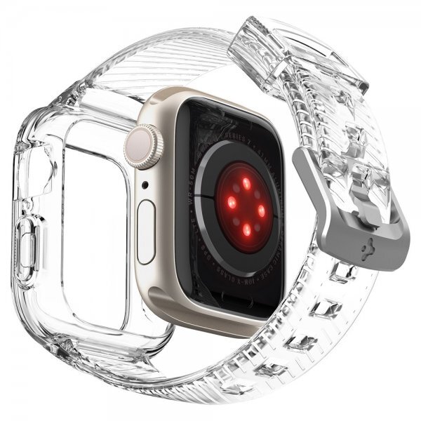 Spigen Apple Watch 40/41mm Deksel Armbånd Liquid Crystal Pro Crystal Clear