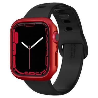 Spigen Apple Watch 45mm Deksel Thin Fit Metallic Red