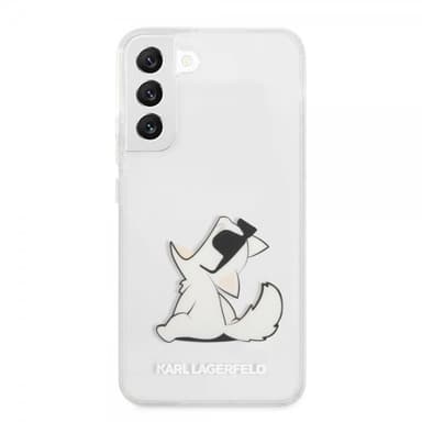 Karl Lagerfeld Samsung Galaxy S22 Plus Deksel Fun Choupette Transparent Klar