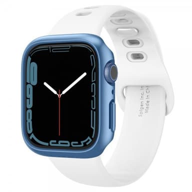 Spigen Apple Watch 41mm Deksel Thin Fit Metallic Blue