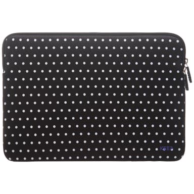 Keep 14" bærbar PC neopren etui (sorte små prikker)